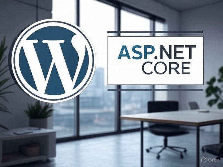 تفاوت WordPress و ASP.NET Core در طراحی سایت: تحلیل کامل و مزایای ASP.NET Core